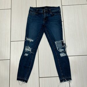 J BRAND BLUE SKINNY JEANS
